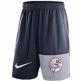 Men's New York Yankees Nike Navy Cooperstown Collection Dry Fly Shorts FengYun,baseball caps,new era cap wholesale,wholesale hats